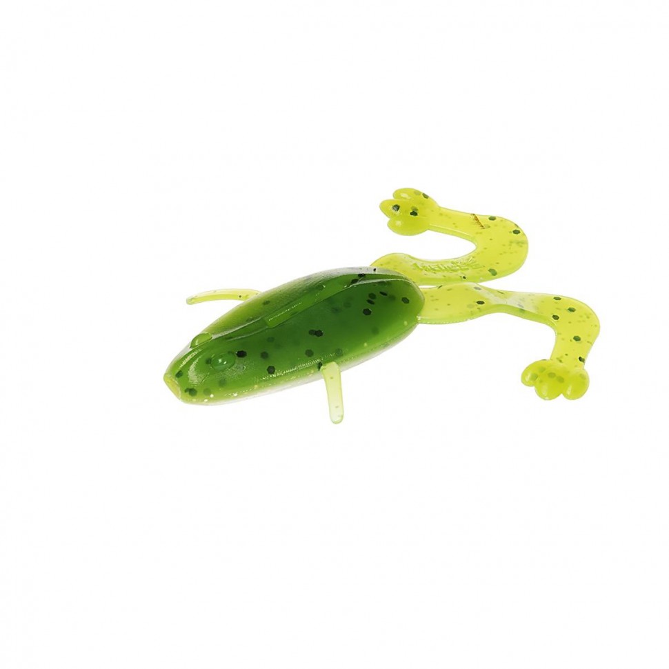 Лягушка Helios Crazy Frog 2,36"/6,0 см, цвет Green Lime 10 шт HS-22-010 , 